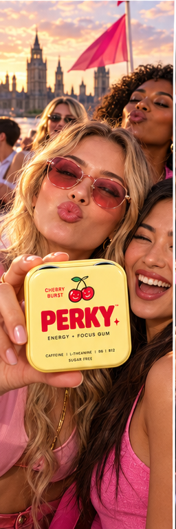 CREATOR EVENTS featuring Cherry Burst PERKY gum